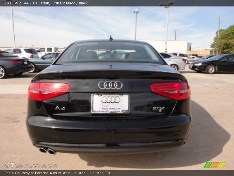 Brilliant Black / Black 2013 Audi A4 2.0T Sedan