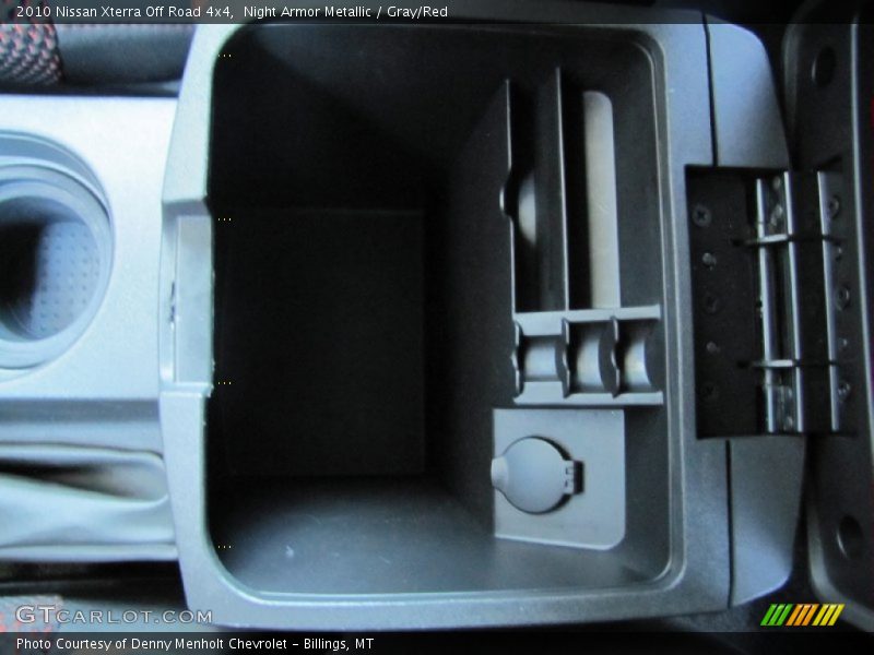 Night Armor Metallic / Gray/Red 2010 Nissan Xterra Off Road 4x4