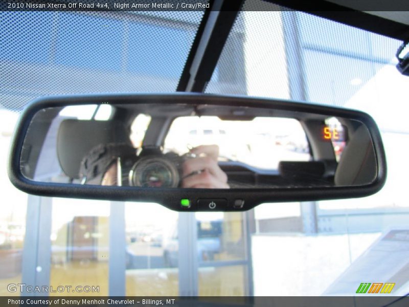 Night Armor Metallic / Gray/Red 2010 Nissan Xterra Off Road 4x4