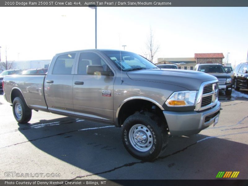 Austin Tan Pearl / Dark Slate/Medium Graystone 2010 Dodge Ram 2500 ST Crew Cab 4x4