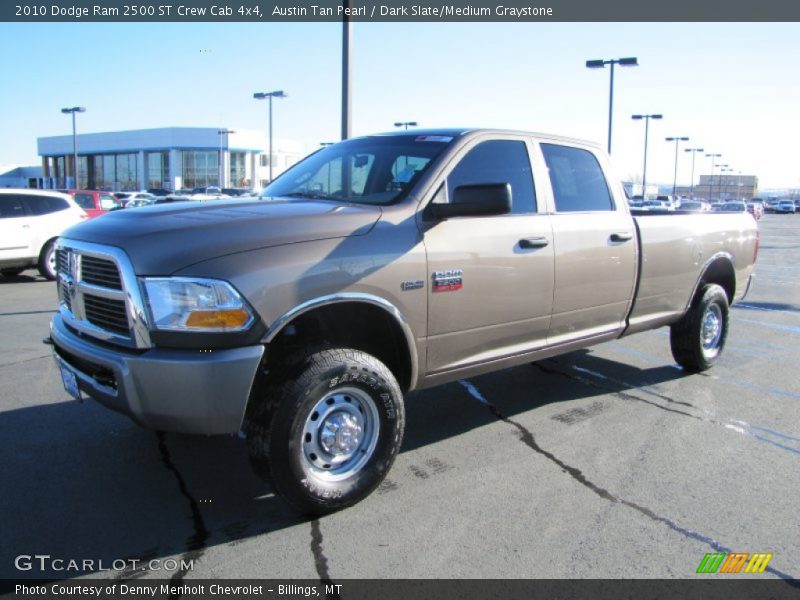 Austin Tan Pearl / Dark Slate/Medium Graystone 2010 Dodge Ram 2500 ST Crew Cab 4x4