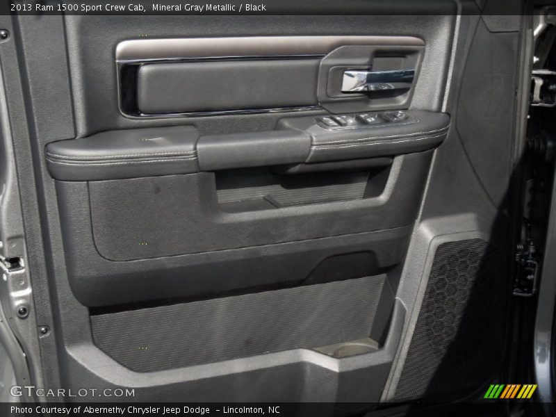 Mineral Gray Metallic / Black 2013 Ram 1500 Sport Crew Cab