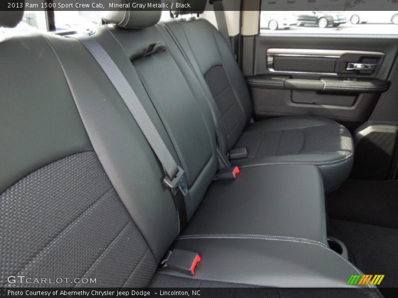 Mineral Gray Metallic / Black 2013 Ram 1500 Sport Crew Cab