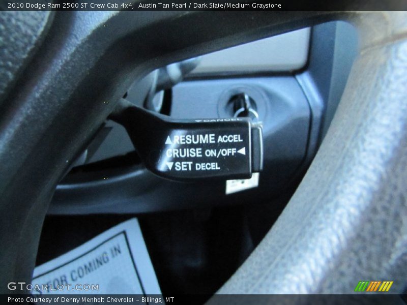 Austin Tan Pearl / Dark Slate/Medium Graystone 2010 Dodge Ram 2500 ST Crew Cab 4x4