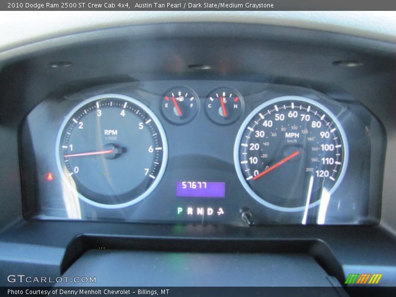 Austin Tan Pearl / Dark Slate/Medium Graystone 2010 Dodge Ram 2500 ST Crew Cab 4x4