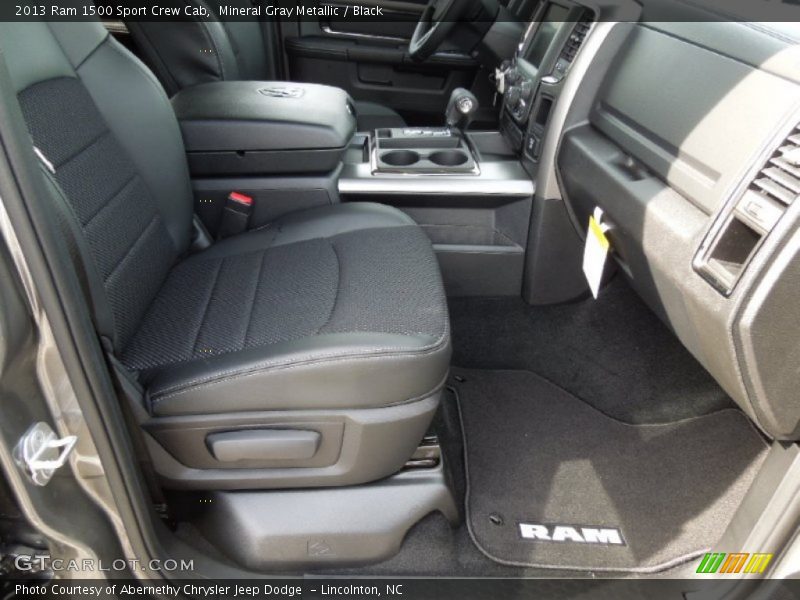 Front Seat of 2013 1500 Sport Crew Cab