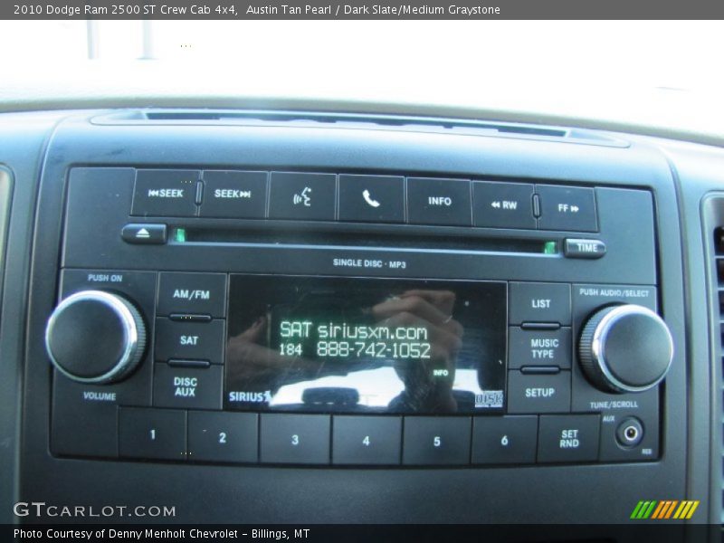 Austin Tan Pearl / Dark Slate/Medium Graystone 2010 Dodge Ram 2500 ST Crew Cab 4x4