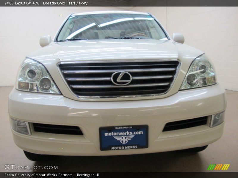 Dorado Gold Pearl / Ivory 2003 Lexus GX 470