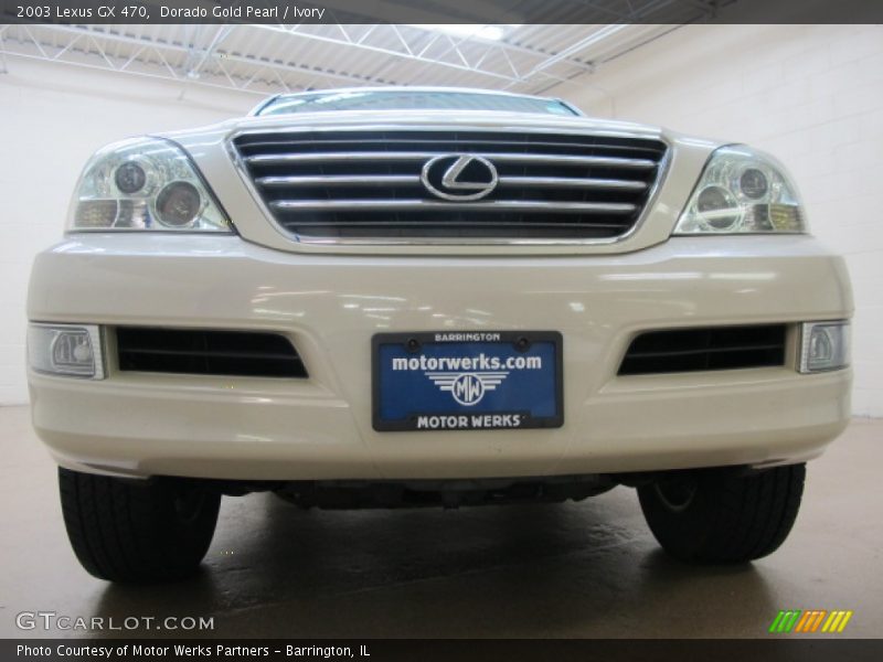 Dorado Gold Pearl / Ivory 2003 Lexus GX 470