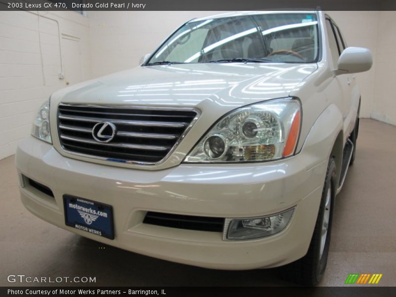 Dorado Gold Pearl / Ivory 2003 Lexus GX 470