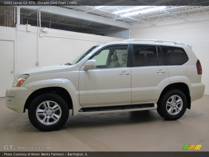 Dorado Gold Pearl / Ivory 2003 Lexus GX 470