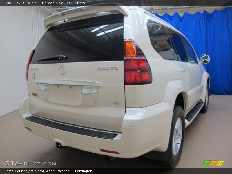 Dorado Gold Pearl / Ivory 2003 Lexus GX 470