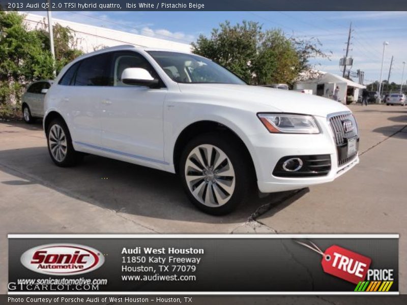 Ibis White / Pistachio Beige 2013 Audi Q5 2.0 TFSI hybrid quattro
