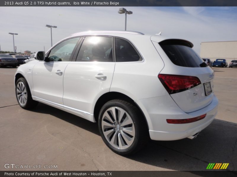 Ibis White / Pistachio Beige 2013 Audi Q5 2.0 TFSI hybrid quattro
