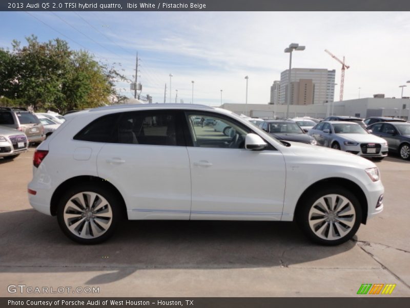 Ibis White / Pistachio Beige 2013 Audi Q5 2.0 TFSI hybrid quattro
