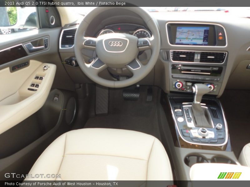 Ibis White / Pistachio Beige 2013 Audi Q5 2.0 TFSI hybrid quattro