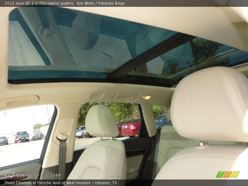 Sunroof of 2013 Q5 2.0 TFSI hybrid quattro