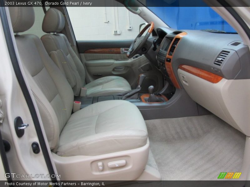 Dorado Gold Pearl / Ivory 2003 Lexus GX 470