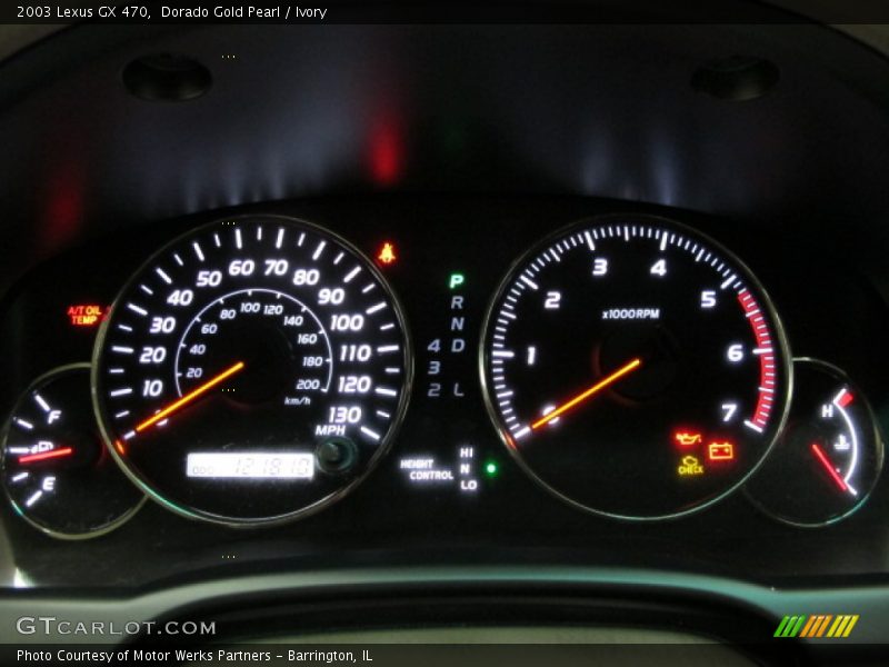 Dorado Gold Pearl / Ivory 2003 Lexus GX 470