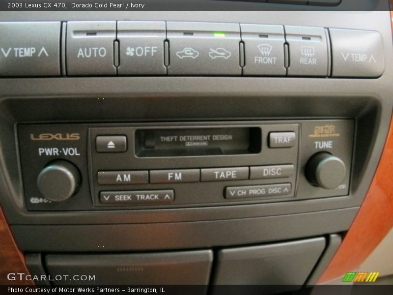 Dorado Gold Pearl / Ivory 2003 Lexus GX 470
