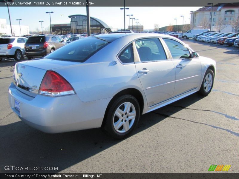 Silver Ice Metallic / Gray 2009 Chevrolet Impala LS