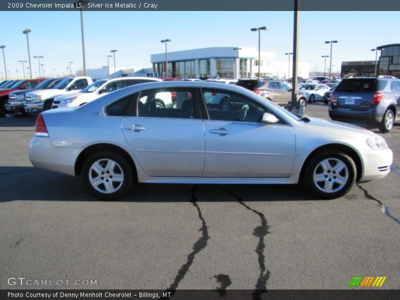 Silver Ice Metallic / Gray 2009 Chevrolet Impala LS