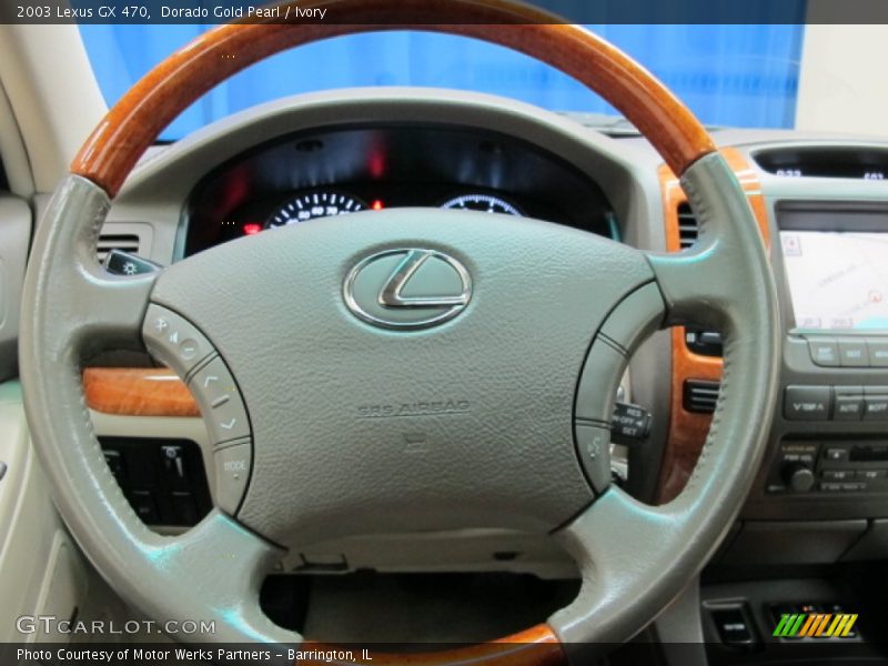 Dorado Gold Pearl / Ivory 2003 Lexus GX 470