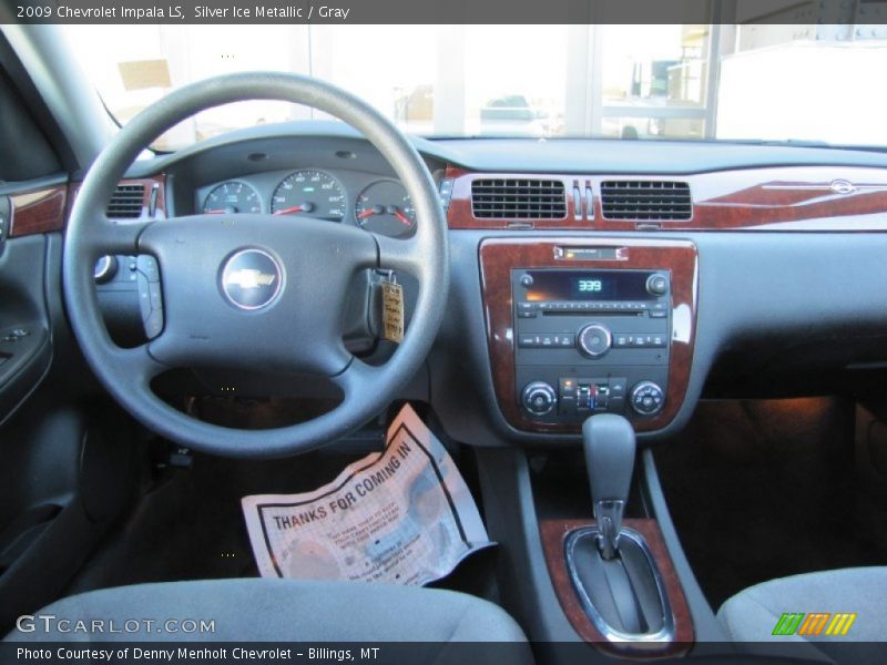 Silver Ice Metallic / Gray 2009 Chevrolet Impala LS
