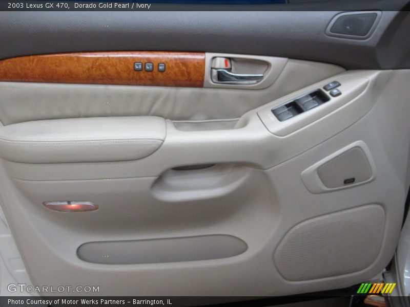 Dorado Gold Pearl / Ivory 2003 Lexus GX 470