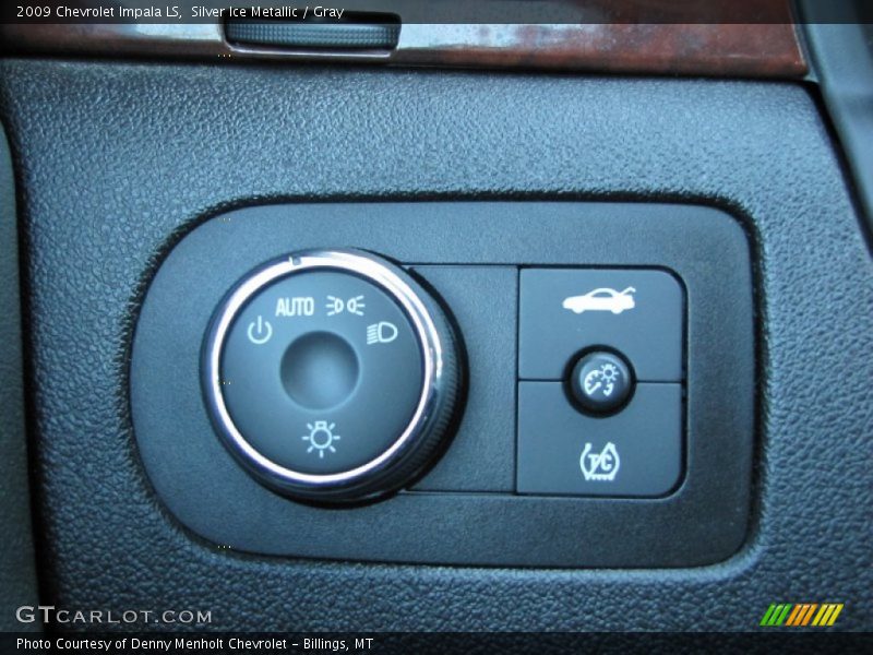 Silver Ice Metallic / Gray 2009 Chevrolet Impala LS