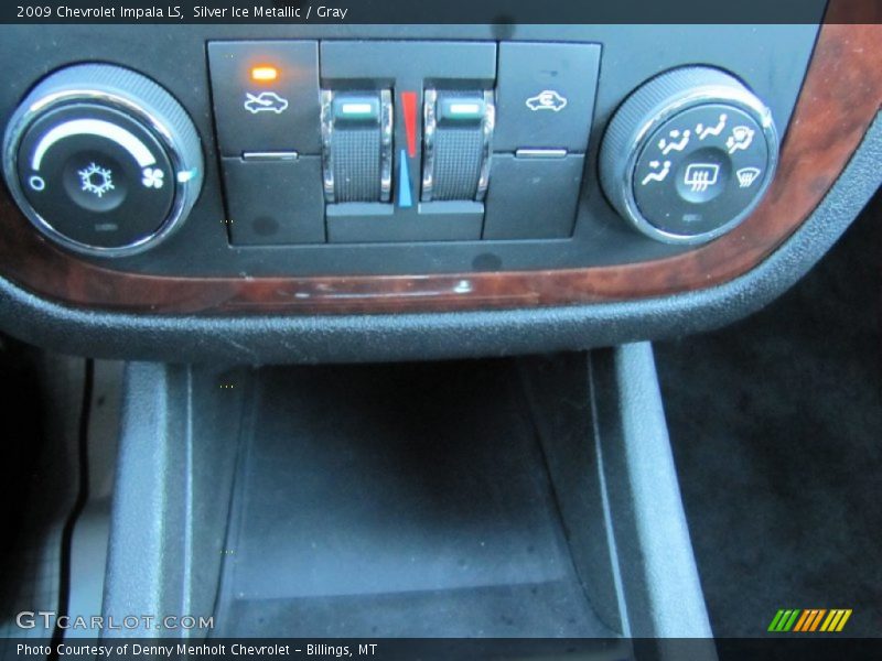 Silver Ice Metallic / Gray 2009 Chevrolet Impala LS