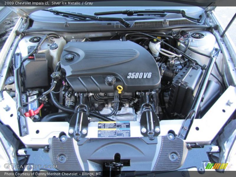Silver Ice Metallic / Gray 2009 Chevrolet Impala LS