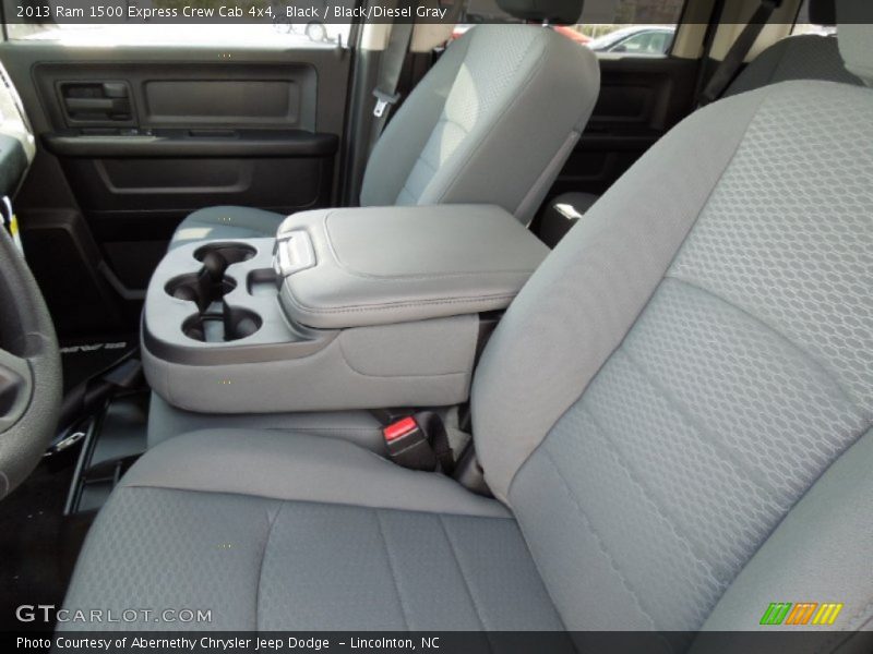 Black / Black/Diesel Gray 2013 Ram 1500 Express Crew Cab 4x4