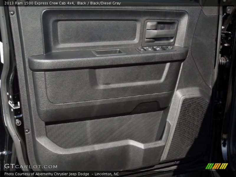Black / Black/Diesel Gray 2013 Ram 1500 Express Crew Cab 4x4