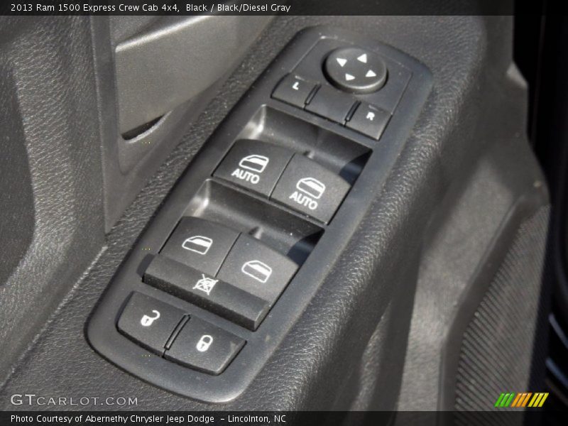 Black / Black/Diesel Gray 2013 Ram 1500 Express Crew Cab 4x4