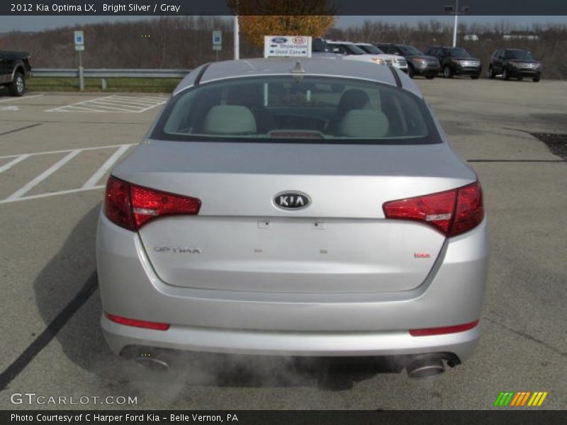 Bright Silver / Gray 2012 Kia Optima LX