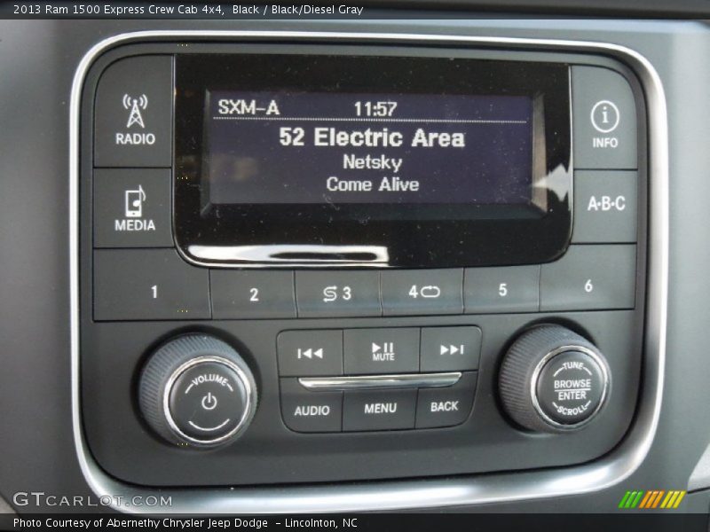Audio System of 2013 1500 Express Crew Cab 4x4