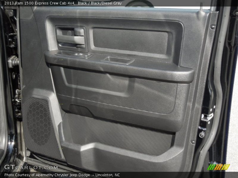 Black / Black/Diesel Gray 2013 Ram 1500 Express Crew Cab 4x4
