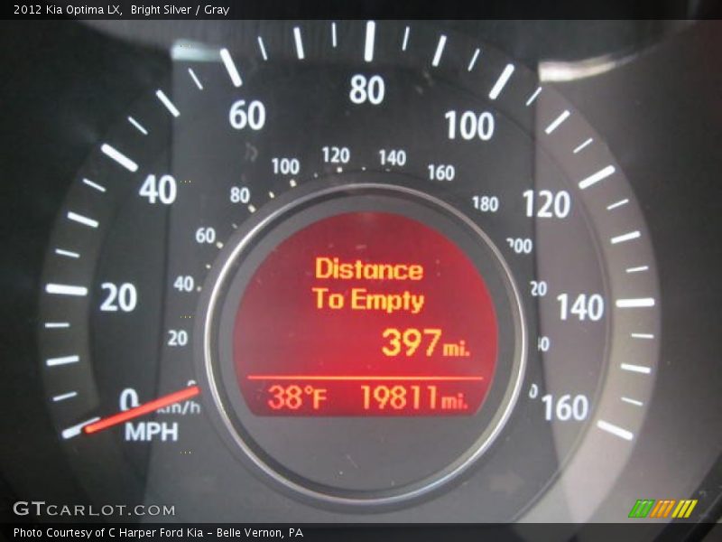 Bright Silver / Gray 2012 Kia Optima LX