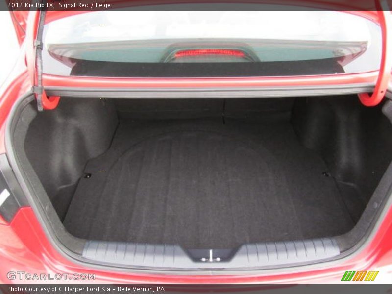  2012 Rio LX Trunk