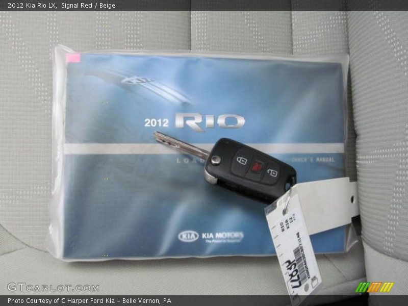 Keys of 2012 Rio LX