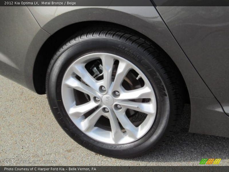 Metal Bronze / Beige 2012 Kia Optima LX