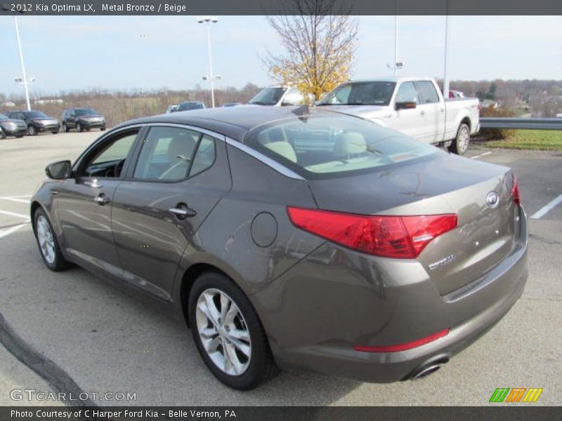 Metal Bronze / Beige 2012 Kia Optima LX