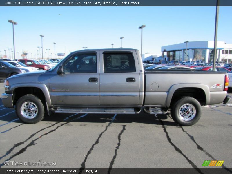 Steel Gray Metallic / Dark Pewter 2006 GMC Sierra 2500HD SLE Crew Cab 4x4