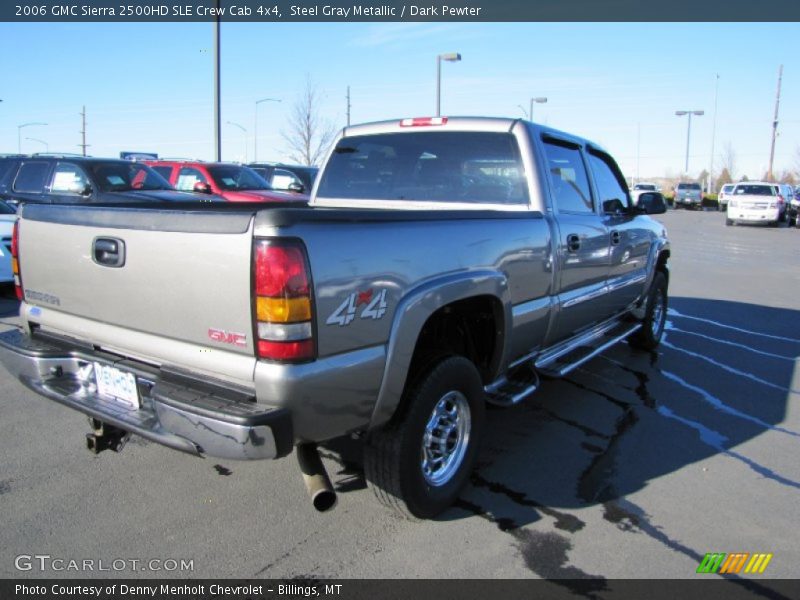 Steel Gray Metallic / Dark Pewter 2006 GMC Sierra 2500HD SLE Crew Cab 4x4