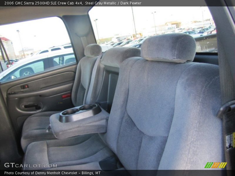 Steel Gray Metallic / Dark Pewter 2006 GMC Sierra 2500HD SLE Crew Cab 4x4
