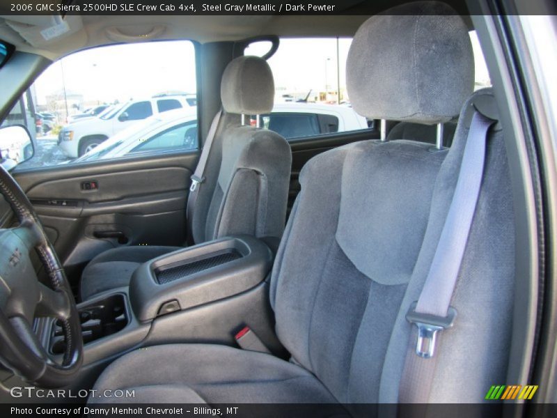 Steel Gray Metallic / Dark Pewter 2006 GMC Sierra 2500HD SLE Crew Cab 4x4