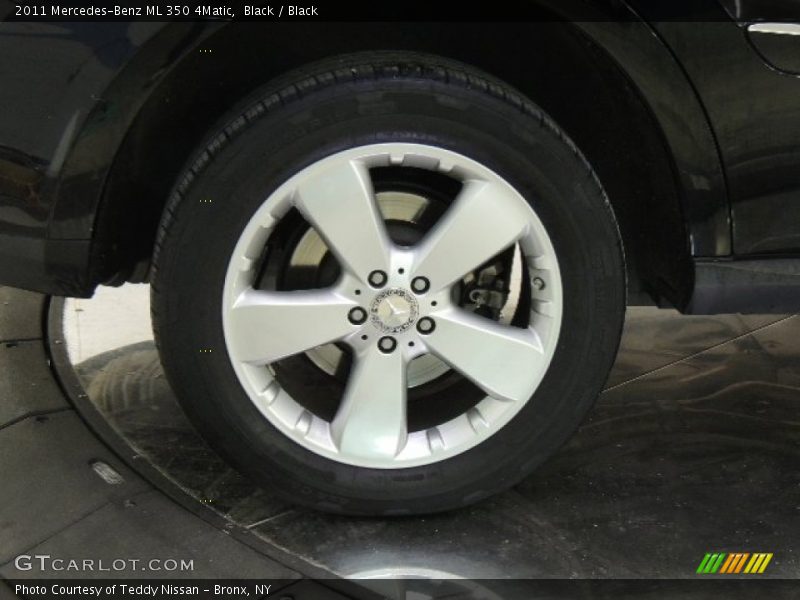 Black / Black 2011 Mercedes-Benz ML 350 4Matic