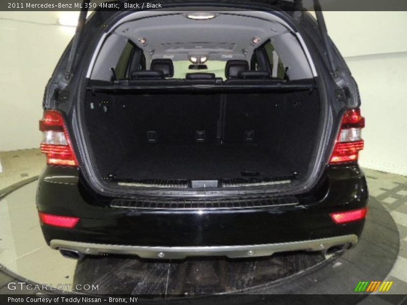 Black / Black 2011 Mercedes-Benz ML 350 4Matic
