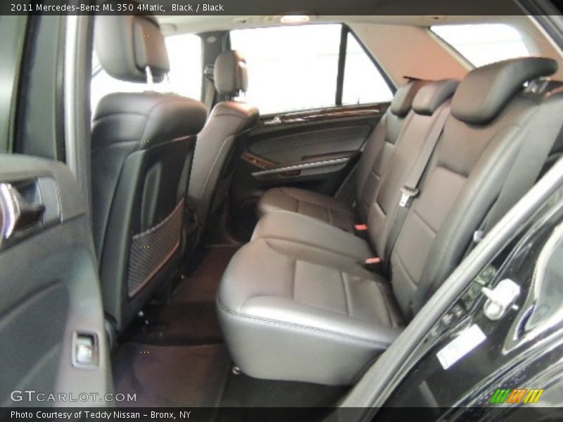 Black / Black 2011 Mercedes-Benz ML 350 4Matic